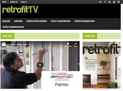 A link to a story about US Careers Online in Retrofit TV.